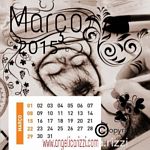 Calendário 2015 - Março